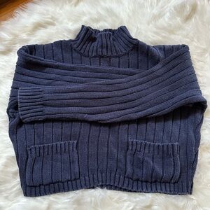 the limited vintage navy sweater